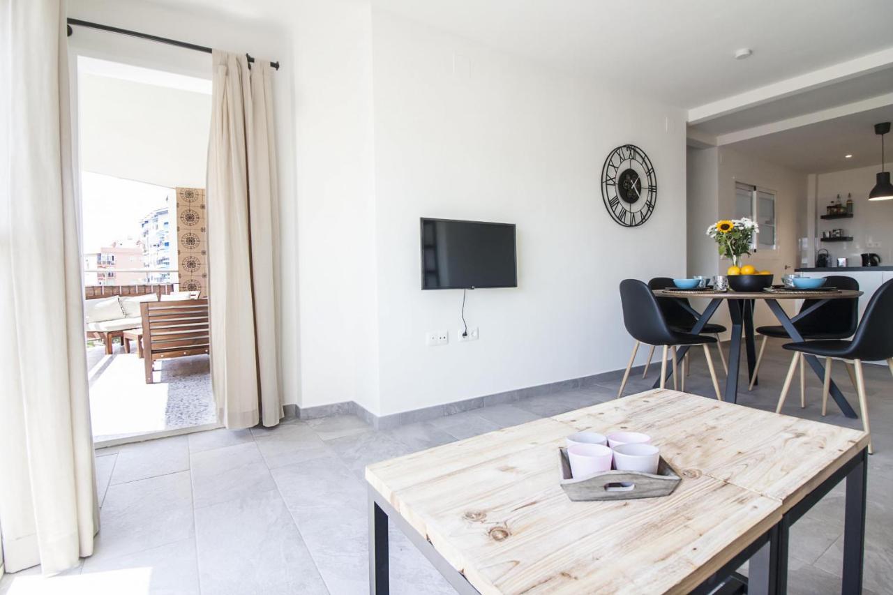 Sea & Wave Bailen Great Views Apartment Málaga Buitenkant foto